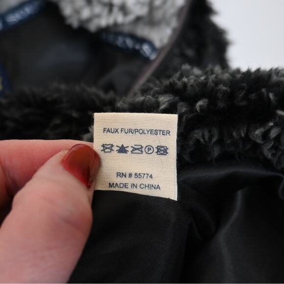 Simply Southern Womens S Faux Fur Sherpa Sleeveless Vest - Picture 10 of 10